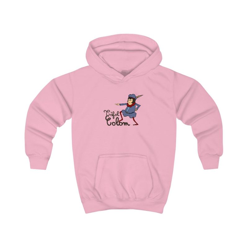 Sudadera con capucha infantil - Rosa bebe - Camiseta Tòfol Colom