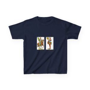 Camiseta infantil algodon grueso - Azul marino - L’Amo, Sa Madona y el truc