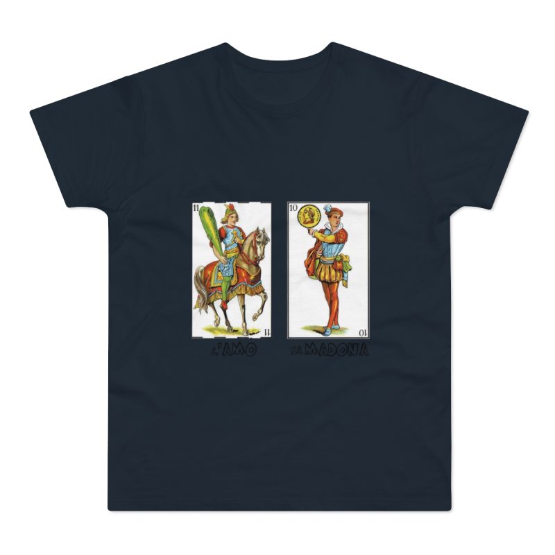 Camiseta hombre punto liso - Azul marino - L’Amo, Sa Madona y el truc