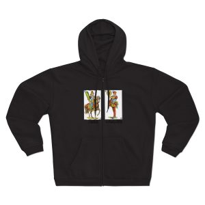 Sudadera capucha con cremallera premium - Negro - L’Amo, Sa Madona y el truc