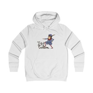 Sudadera universitaria mujer - Blanco artico - Camiseta Tòfol Colom