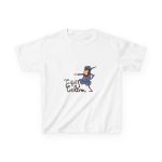 Camiseta infantil algodon grueso - Blanco - Camiseta Tòfol Colom