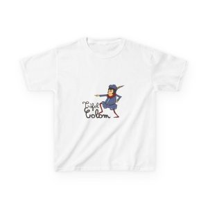 Camiseta infantil algodon grueso - Blanco - Camiseta Tòfol Colom