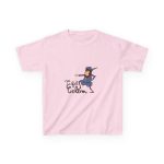 Camiseta infantil algodon grueso - Rosa claro - Camiseta Tòfol Colom