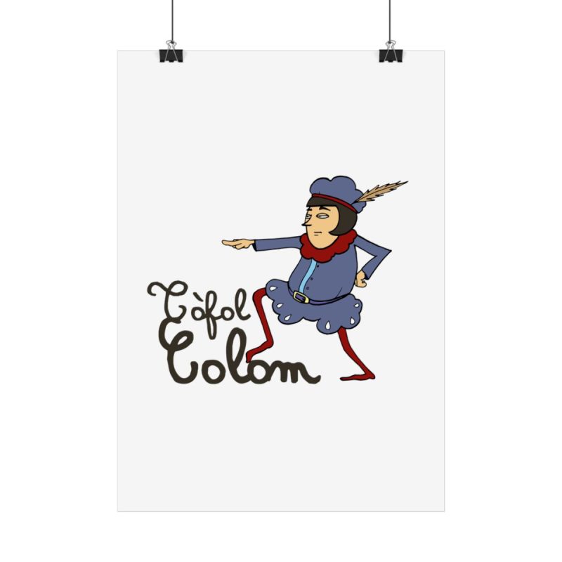 Poster - Camiseta Tòfol Colom Poster - Camiseta Tòfol Colom