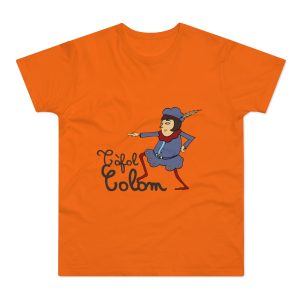 Camiseta hombre punto liso - Naranja - Camiseta Tòfol Colom