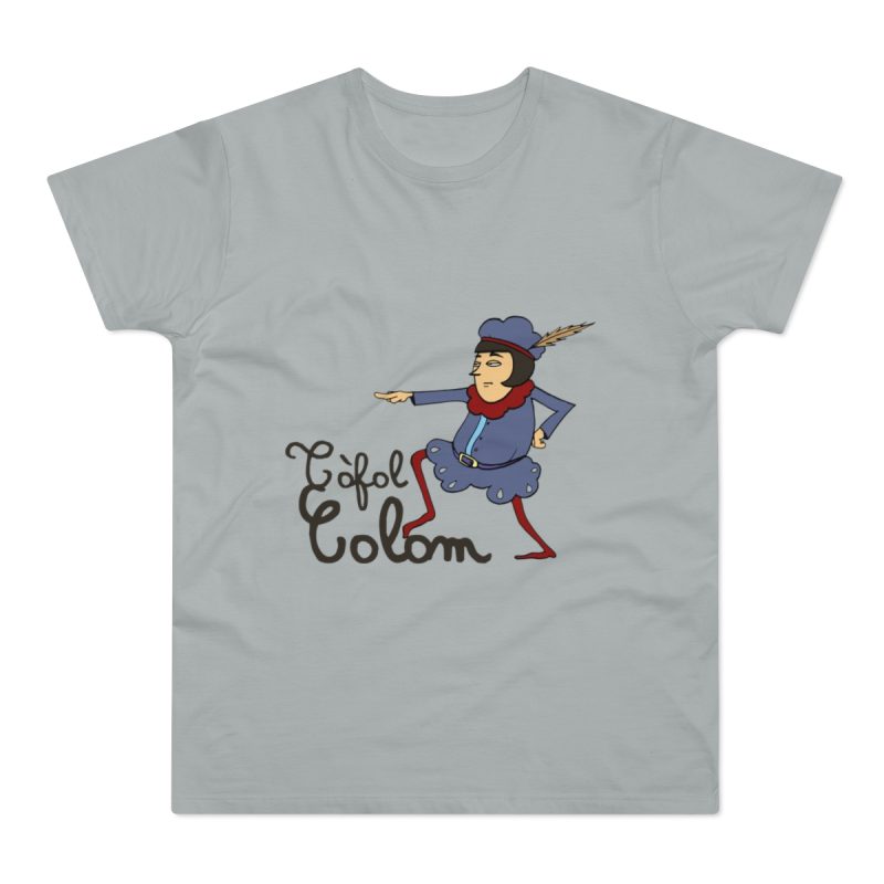 Camiseta hombre punto liso - Gris Pacifico - Camiseta Tòfol Colom
