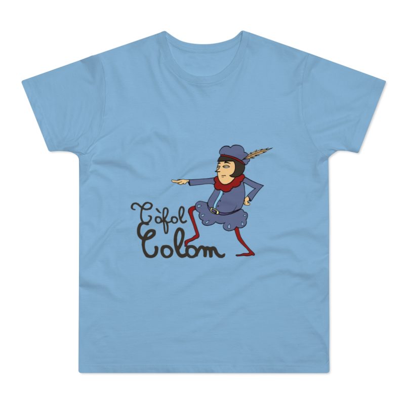 Camiseta hombre punto liso - Azul cielo - Camiseta Tòfol Colom