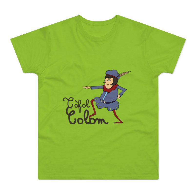 Camiseta hombre punto liso - Verde orquidea - Camiseta Tòfol Colom