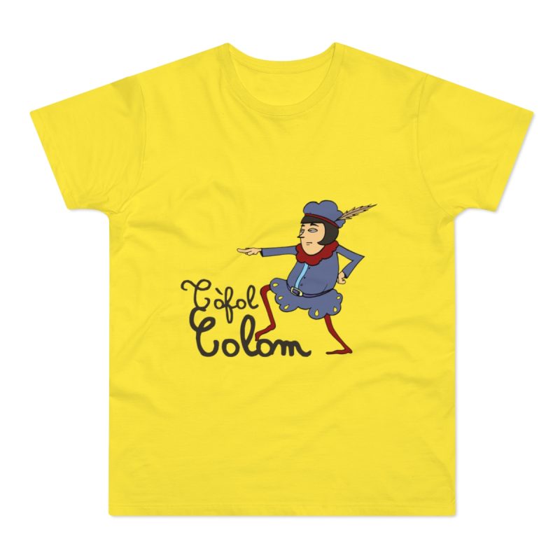 Camiseta hombre punto liso - Amarillo solar - Camiseta Tòfol Colom
