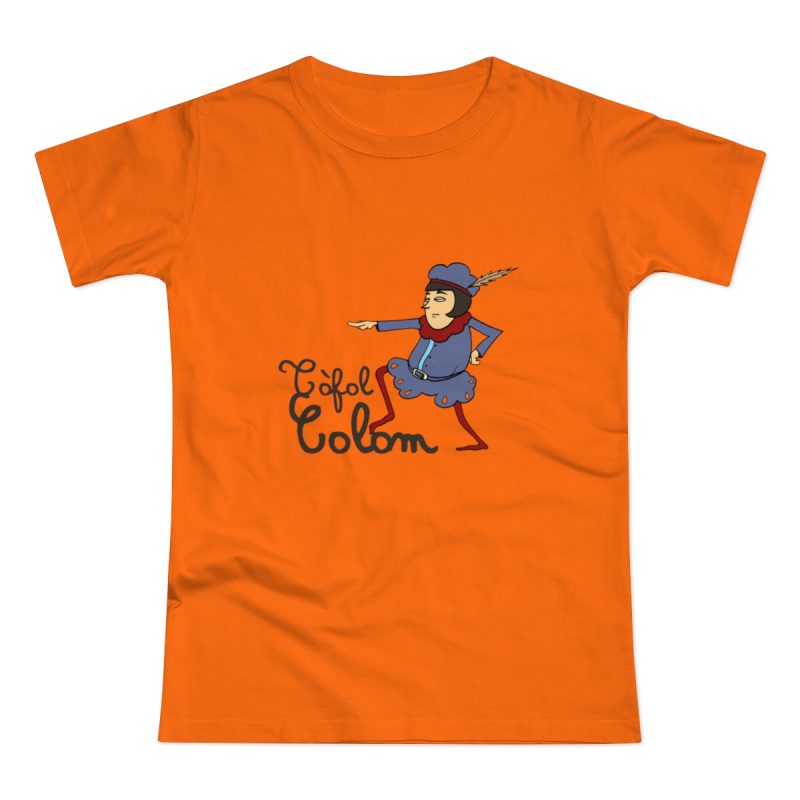 Camiseta mujer punto liso - Naranja - Camiseta Tòfol Colom