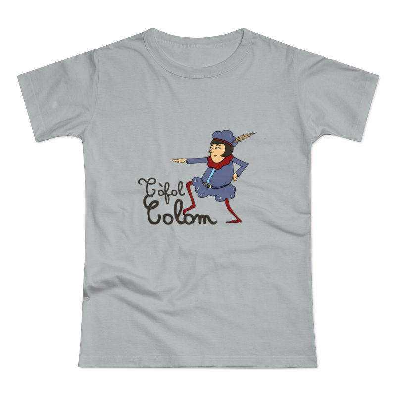 Camiseta mujer punto liso - Gris Pacifico - Camiseta Tòfol Colom
