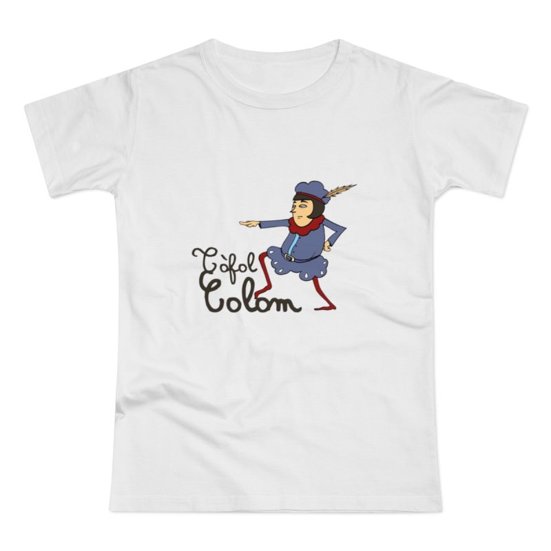 Camiseta mujer punto liso - Blanco - Camiseta Tòfol Colom