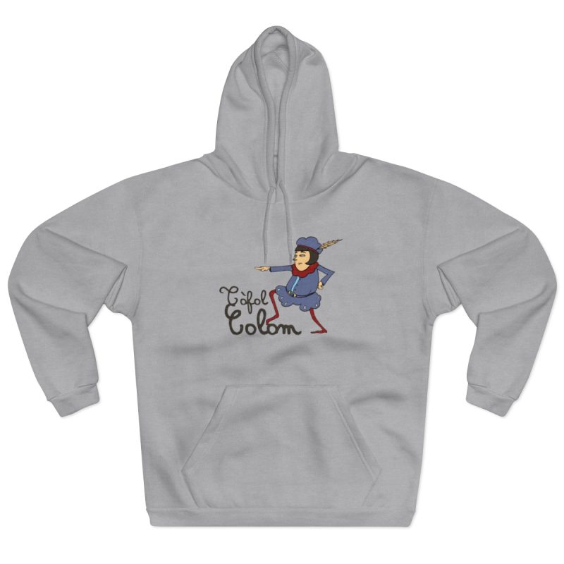 Sudadera con capucha cerrada - Gris jaspeado claro - Camiseta Tòfol Colom Sudadera con capucha cerrada - Gris jaspeado claro - Camiseta Tòfol Colom