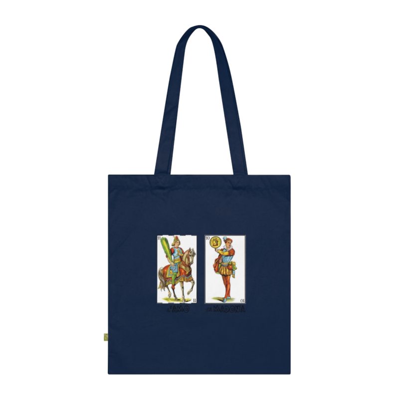 Bolsa de algodon organico - Azul marino frances - L’Amo, Sa Madona y el truc