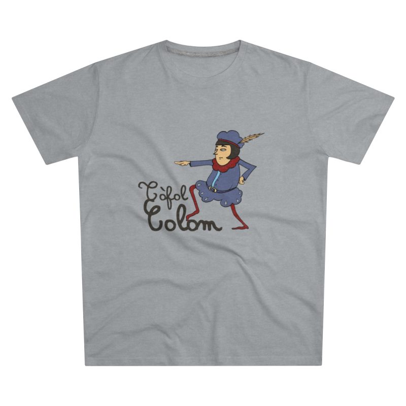 Camiseta hombre corte moderno - Gris Oxford claro - Camiseta Tòfol Colom Camiseta hombre corte moderno - Gris Oxford claro - Camiseta Tòfol Colom