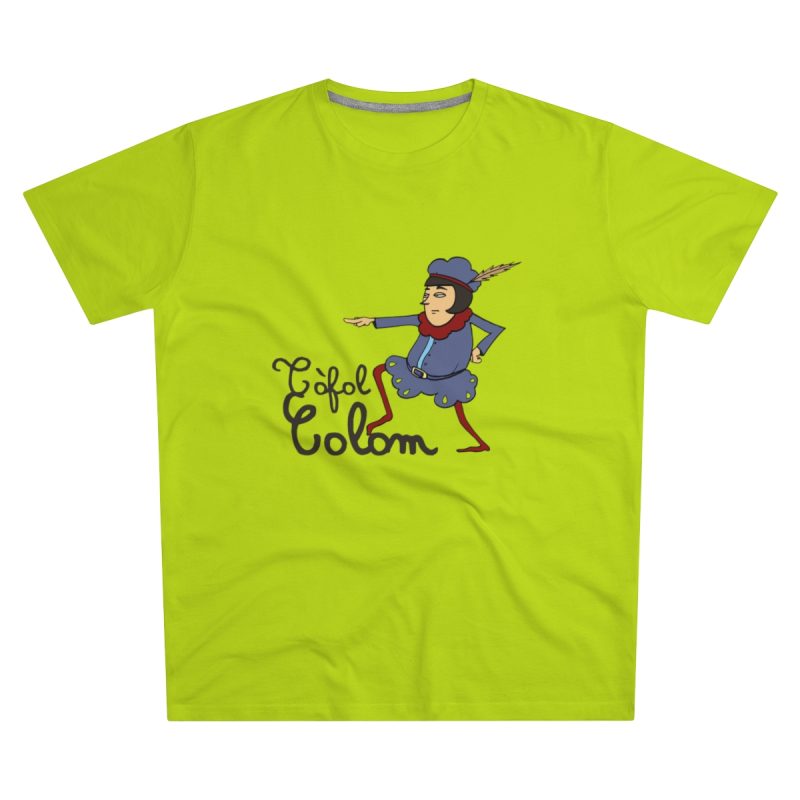 Camiseta hombre corte moderno - Verde lima - Camiseta Tòfol Colom