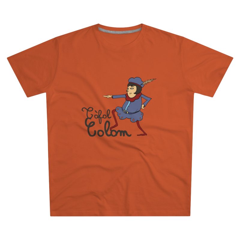 Camiseta hombre corte moderno - Naranja - Camiseta Tòfol Colom
