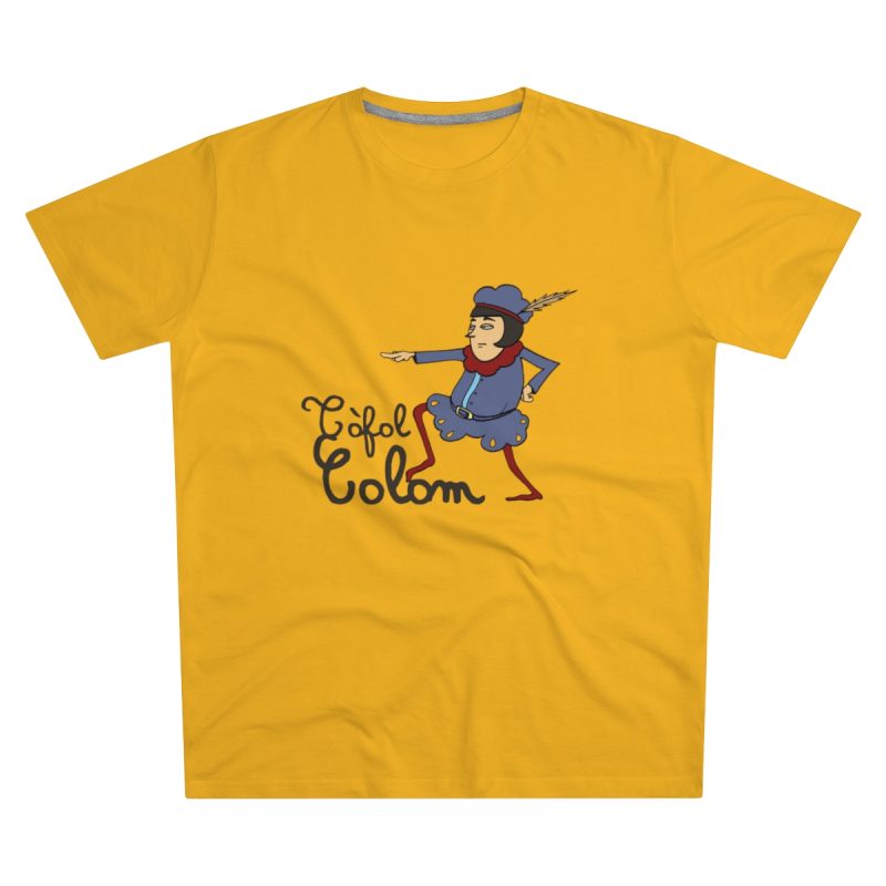 Camiseta hombre corte moderno - Amarillo girasol - Camiseta Tòfol Colom
