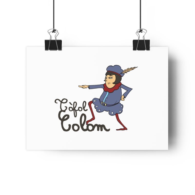 Lamina Giclee - Camiseta Tòfol Colom Lamina Giclee - Camiseta Tòfol Colom