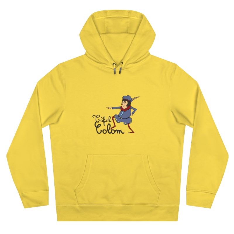 Sudadera con capucha King - Amarillo chispa - Camiseta Tòfol Colom