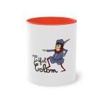 Taza bicolor - Rojo - Camiseta Tòfol Colom Taza bicolor - Rojo - Camiseta Tòfol Colom