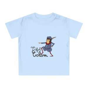 Camiseta de bebe - Azul empolvado - Camiseta Tòfol Colom