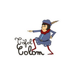 Pegatinas de vinilo troqueladas - Camiseta Tòfol Colom