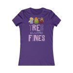 Camiseta mujer Favorite - Morado equipo - Camiseta «Tres al·lotes fines»