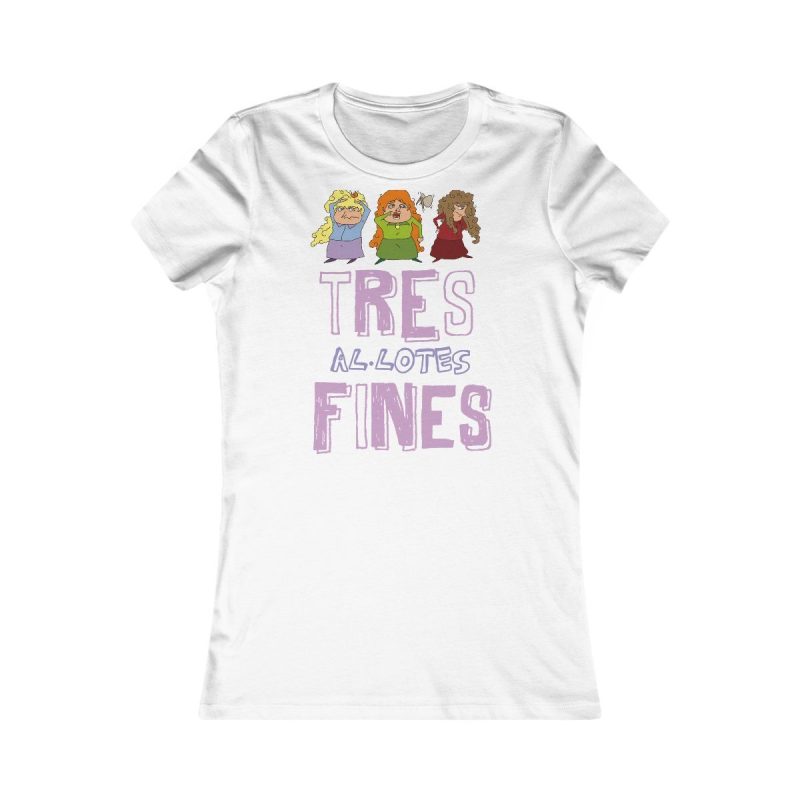 Camiseta mujer Favorite - Blanco - Camiseta «Tres al·lotes fines»