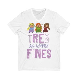 Camiseta cuello de pico - Blanco - Camiseta «Tres al·lotes fines»