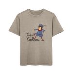 Camiseta oversize lavado acido - Caqui oscuro - Camiseta Tòfol Colom