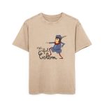 Camiseta oversize lavado acido - Beis - Camiseta Tòfol Colom