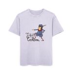 Camiseta oversize lavado acido - Lila suave - Camiseta Tòfol Colom