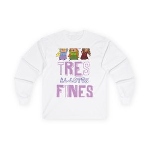 Camiseta manga larga - Blanco - Camiseta «Tres al·lotes fines»