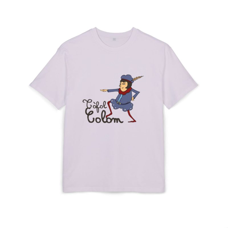 Camiseta oversize gruesa - Lila - Camiseta Tòfol Colom