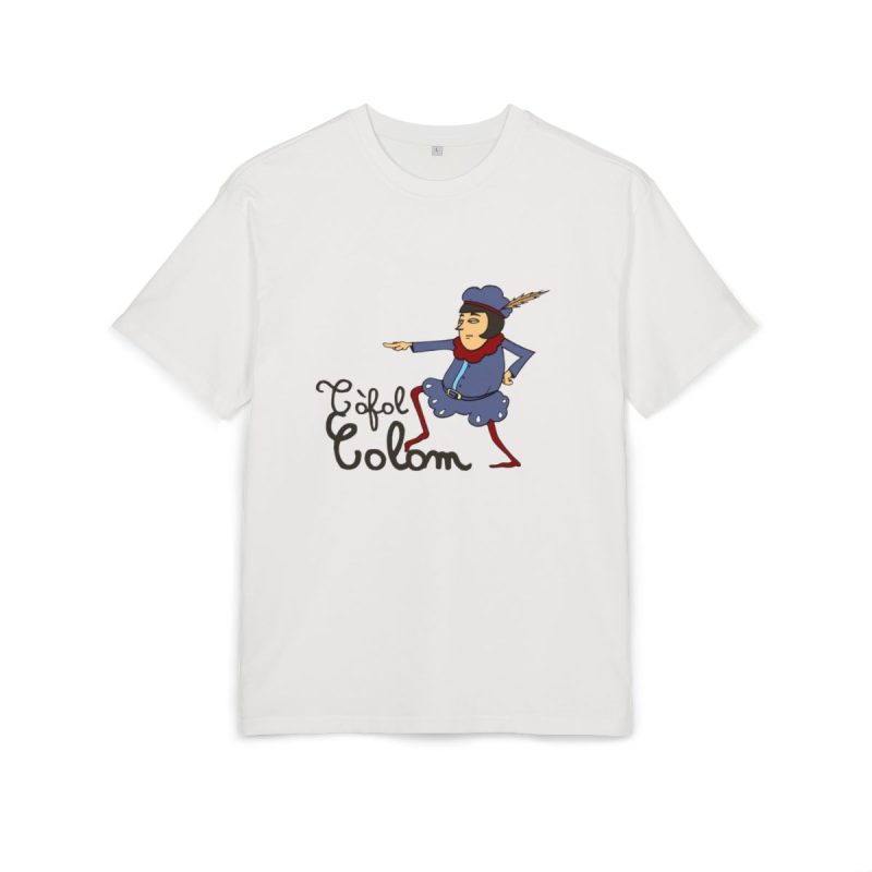 Camiseta oversize gruesa - Blanco puro - Camiseta Tòfol Colom