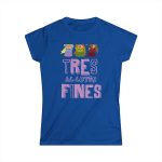 Camiseta mujer Softstyle - Azul royal - Camiseta «Tres al·lotes fines»
