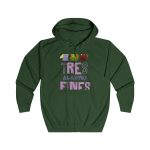 Sudadera con capucha y cremallera - Verde botella - Camiseta «Tres al·lotes fines» Sudadera con capucha y cremallera - Verde botella - Camiseta «Tres al·lotes fines»