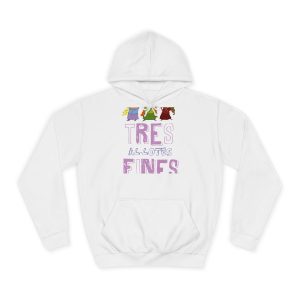 Sudadera universitaria - Blanco artico - Camiseta «Tres al·lotes fines»