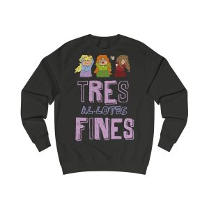 Sudadera clasica - Negro azabache - Camiseta «Tres al·lotes fines»