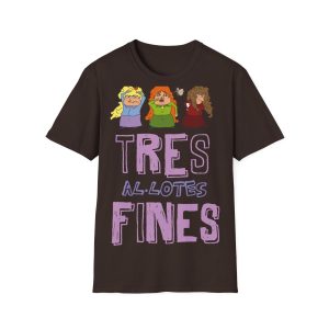 Camiseta Softstyle - Marron chocolate oscuro - Camiseta «Tres al·lotes fines»