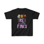 Camiseta infantil algodon grueso - Negro - Camiseta «Tres al·lotes fines»
