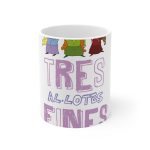 Taza de ceramica - Camiseta «Tres al·lotes fines»