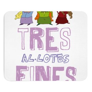 Alfombrilla de raton - Camiseta «Tres al·lotes fines»