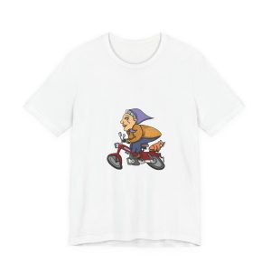 Camiseta jersey manga corta - Blanco - Madocoloma en bicicleta