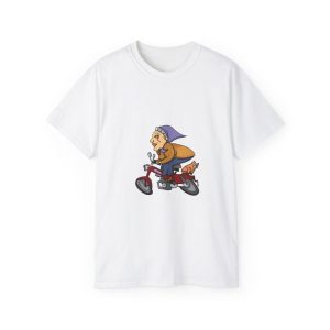 Camiseta ultra algodon - Blanco - Madocoloma en bicicleta