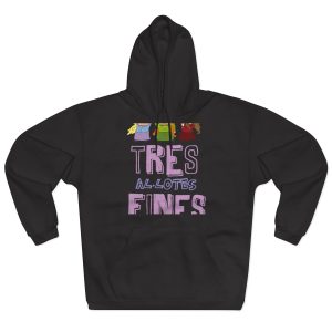 Sudadera con capucha cerrada - Negro - Camiseta «Tres al·lotes fines»