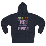 Sudadera con capucha cerrada - Azul marino - Camiseta «Tres al·lotes fines» Sudadera con capucha cerrada - Azul marino - Camiseta «Tres al·lotes fines»
