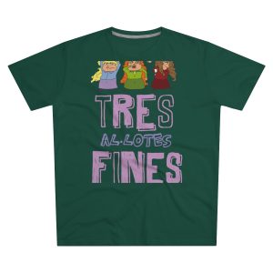 Camiseta hombre corte moderno - Verde botella - Camiseta «Tres al·lotes fines»